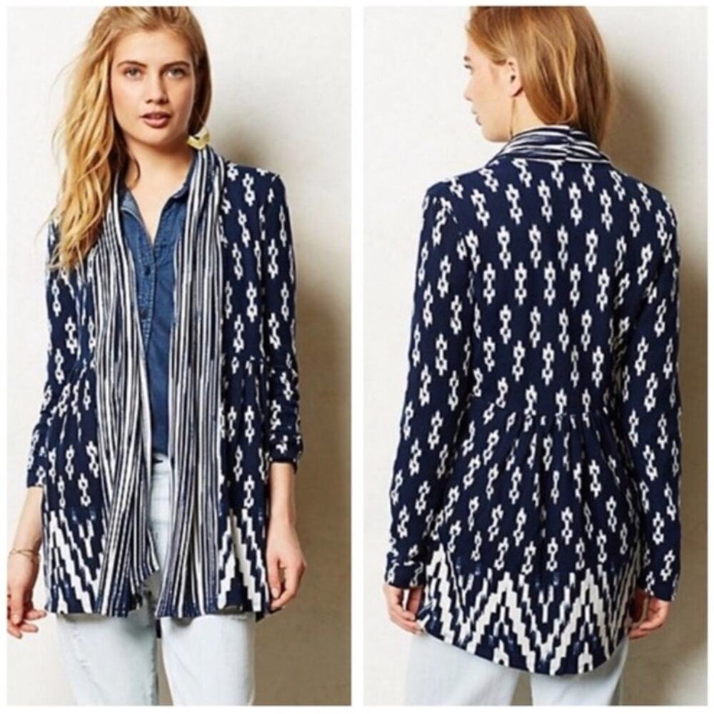 Anthropologie One September Martingale Cardigan // XS